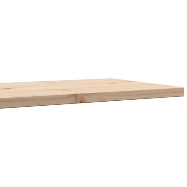 Bordsskivor 2 st 80x40x2,5 cm rektangulär massiv furu