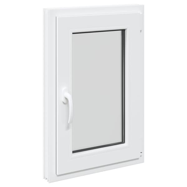 Källarfönster RISOR 40 x 80 cm PVC och glas