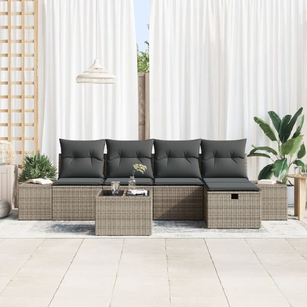 Soffset med kudde 5 pcs konstrotting