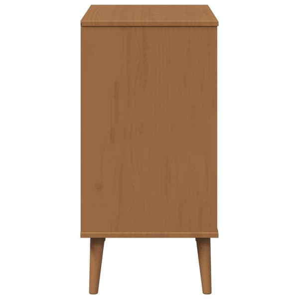 Sideboard MOLDE Karamell 90 x 40 x 80 cm