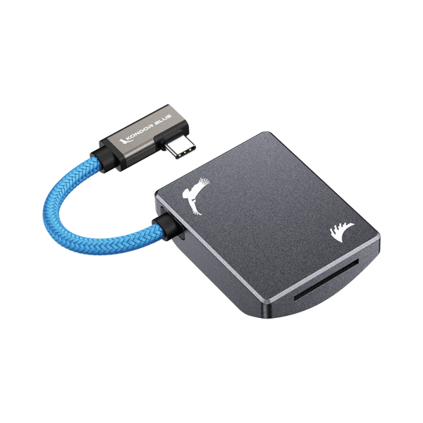 Angelbird Kondor Blue SD Recording Module (MagSafe Compatible External) Space Gray