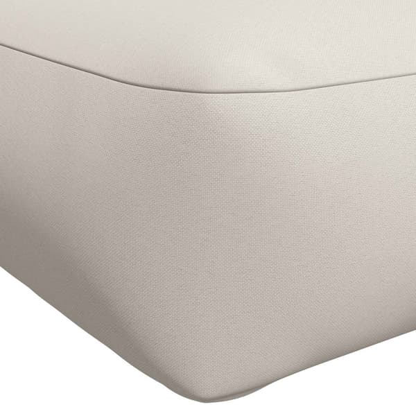 Pallkudd VIANEN 100% Polyester Vit 120 x 50 x 12 cm