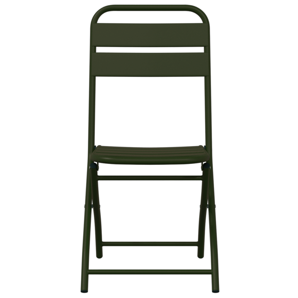 Fällstol för trädgård 2 pcs Grön 42 x 52 x 82cm