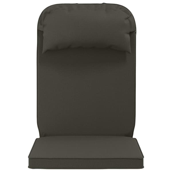 Solsängkudde 100% Polyester Antracit 55 x 124 x 5 cm