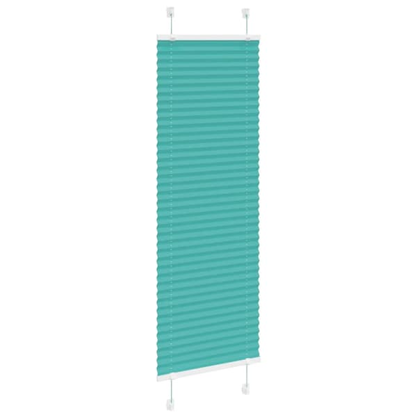 Plisserad persienn bensingrön 40x150 cm tyg bredd 39,4 cm