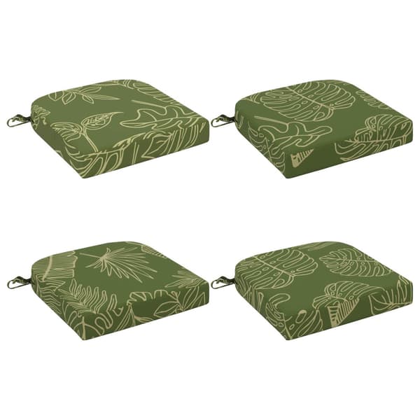 4-delade Sittkuddar SOEST 4 st 100% Polyester Bladdesign