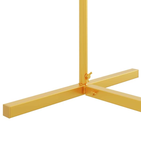 Bröllopsbåge Guld 100 x 39 x 200 cm Stål