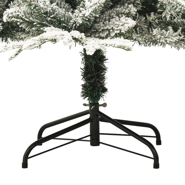 Plastgran med snö grön 210 cm PVC&PE