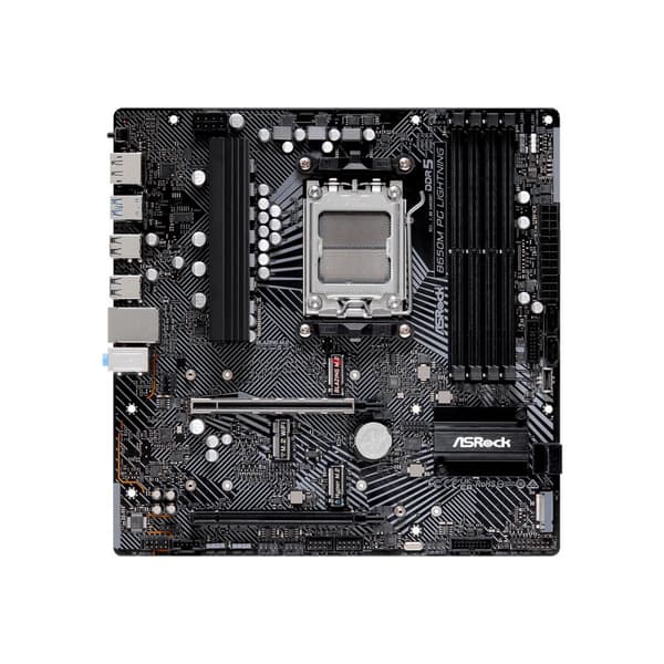 ASRock B650M PG Lightning - moderkort - micro ATX - Socket AM5 - AMD B650