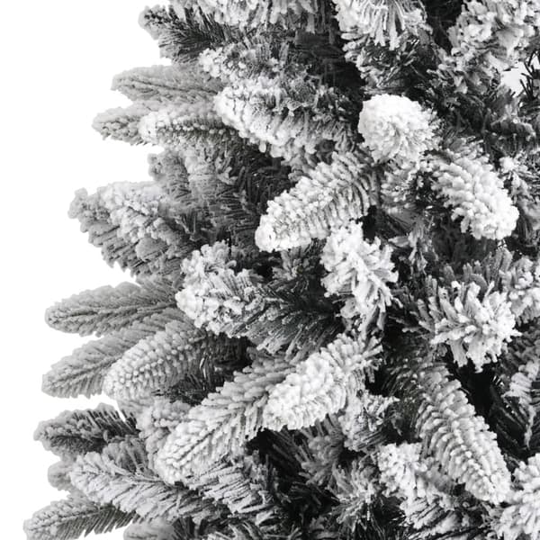 Plastgran med snö 210 cm PVC&PE
