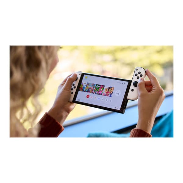 Nintendo Switch OLED - Spelkonsol - vit