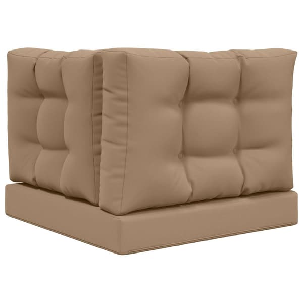 Utomhus Soffa Kudde 3 pcs Taupe Polyester