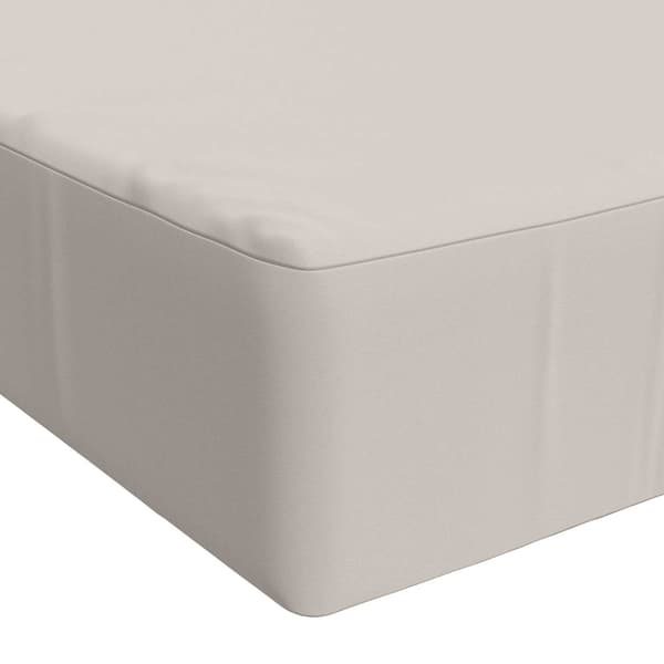 Sittkudde SOEST 100% Polyester Vit 120 x 80 x 15 cm