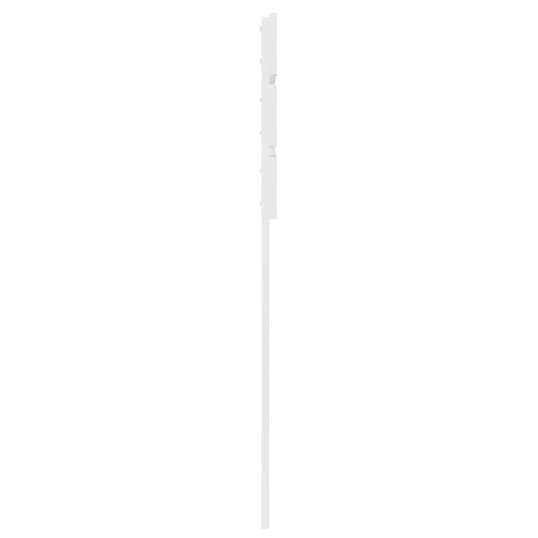 Huvudgavel Vit 100 cm Konstruerat trä