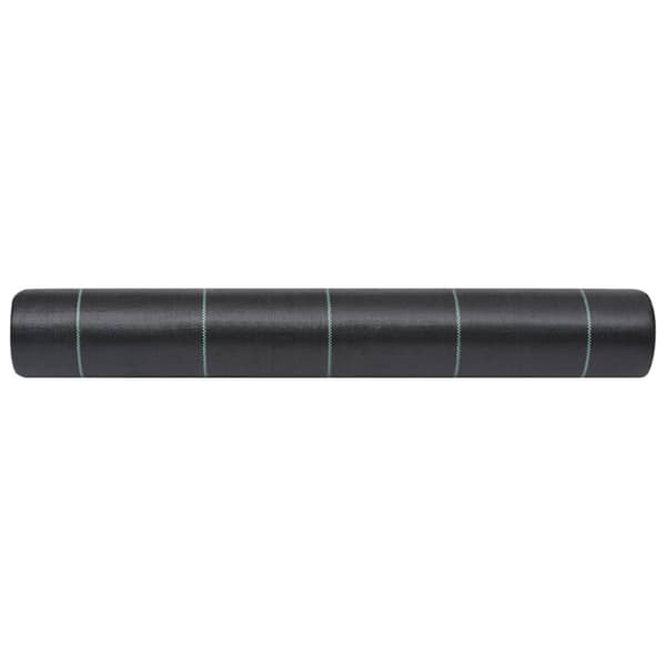 Ogräsmatta svart 1x25 m PP