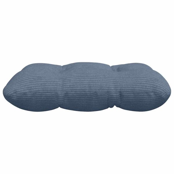 Sittkuddar 4 pcs Blå 40 x 40 cm Kordread tyg