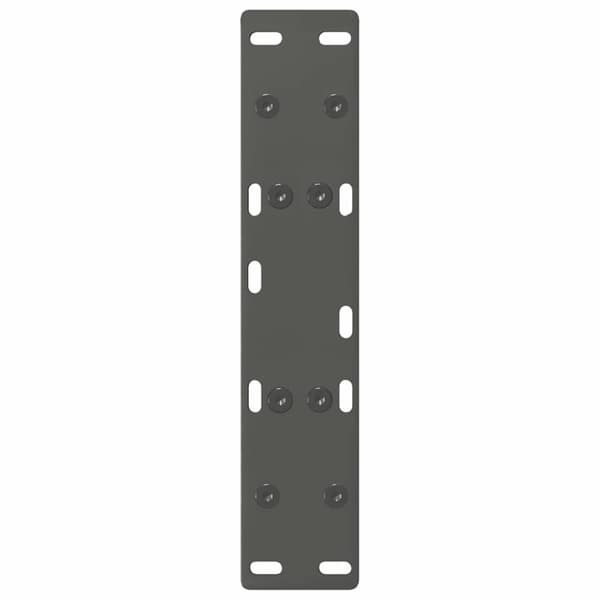 Soffbordsben A-formade 2 st antracit 50x(30-31) cm stål