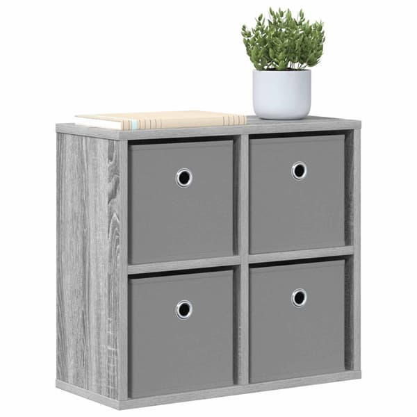 Sideboard med låda Grå Sonoma 49,5 x 22 x 47 cm