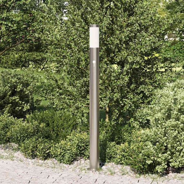 Pollare med sensor 110 cm rostfritt stål IP44
