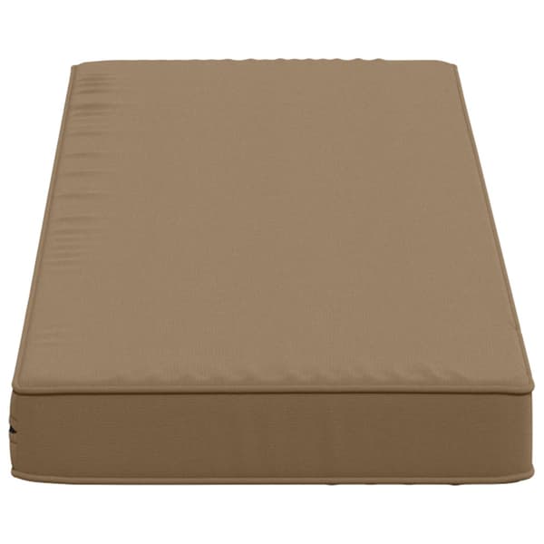 2-delade Bänk Kuddar VUGHT 2 st 100% Polyester Taupe