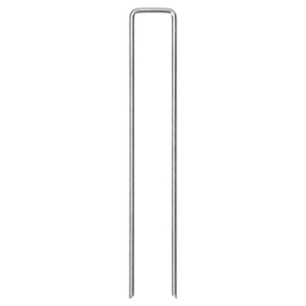 Markpinne U-format 25 st 20x4 cm galvaniserat stål
