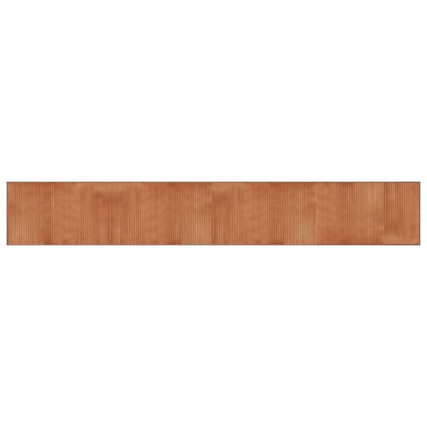 Matta rektangulär brun 60x400 cm bambu