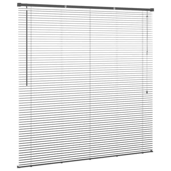 Persienn Silvergrå 150 x 150 cm PVC