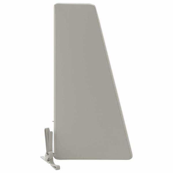 Ryggkudde SOEST 100% Polyester Grå 60 x 20 x 40 cm