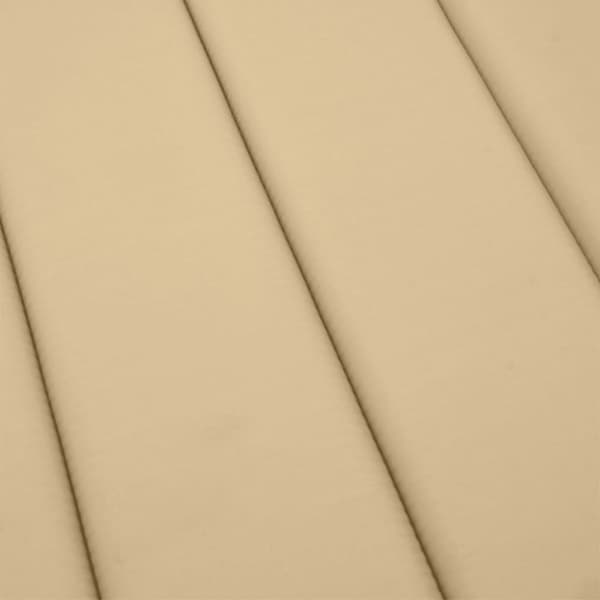 Solsängsdyna melerad beige 200x50x4 cm tyg