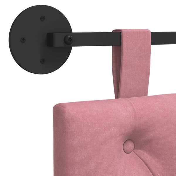 Hängande sänggavel Rosa Sammet