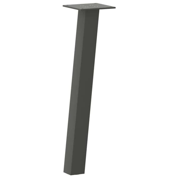 Soffbordsben 4 st antracit 42 cm stål