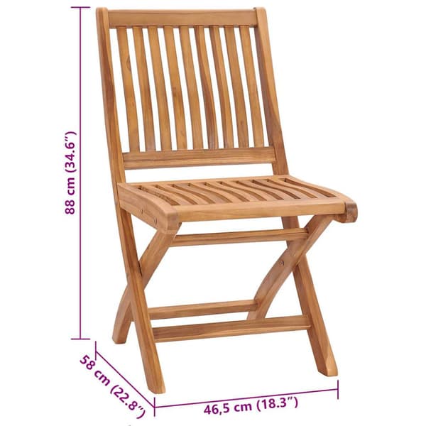 Trädgårdsstolar med beige dynor 2 st massiv teak