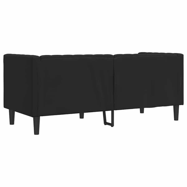 Soffa Svart 174 x 74,5 x 70,5 cm PVC