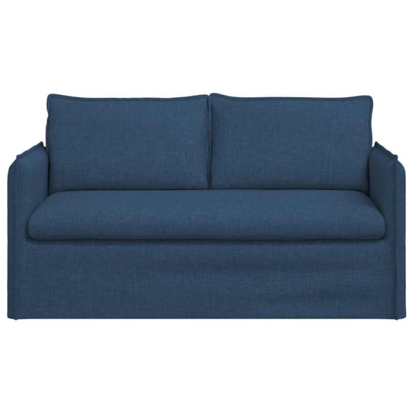 Soffa Blå 156 x 82 x 85 cm tyg