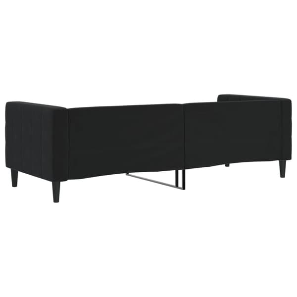 Dagbädd svart 80x200 cm sammet