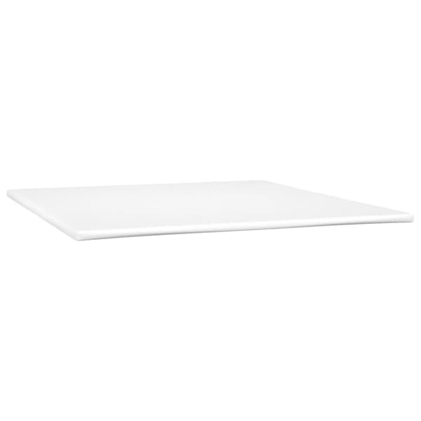 Ramsäng med madrass mörkgrå 180x200 cm sammet