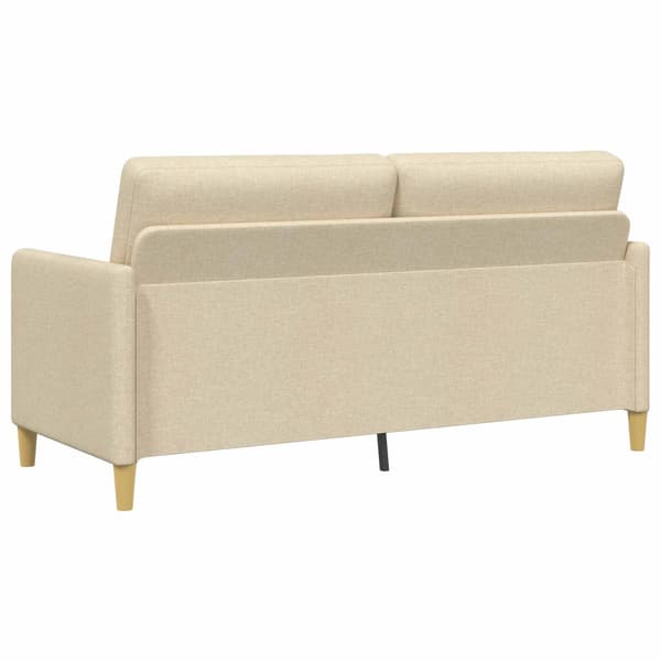 Soffa med förvaring Gräddvit 172 x 78 x 87 cm Polyester