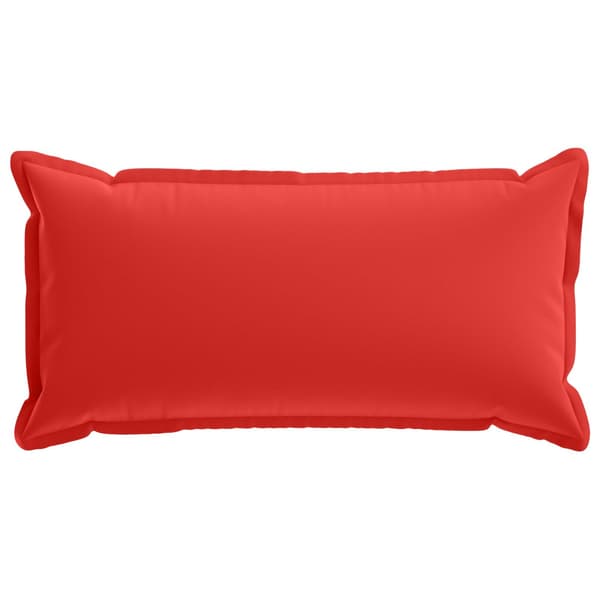 Kuddöverdrag 2 st HOUTEN Röd 40 x 80 cm Polyester