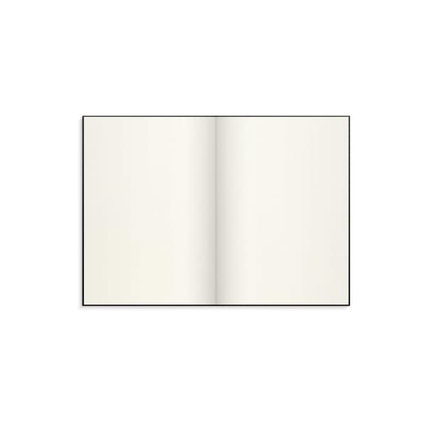 Ant.bok BURDE A5 textil olinj svart