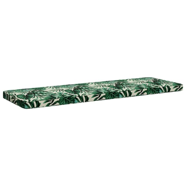 1-delad Bänk Kudde VUGHT 100% Polyester Bladmönster