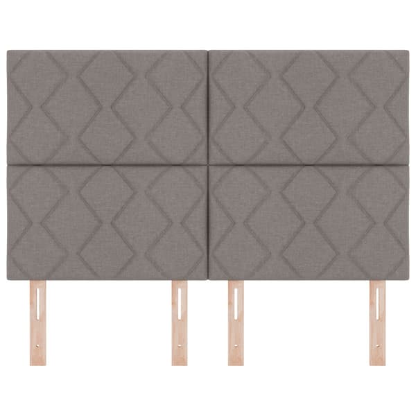 Huvudgavel Taupe tyg