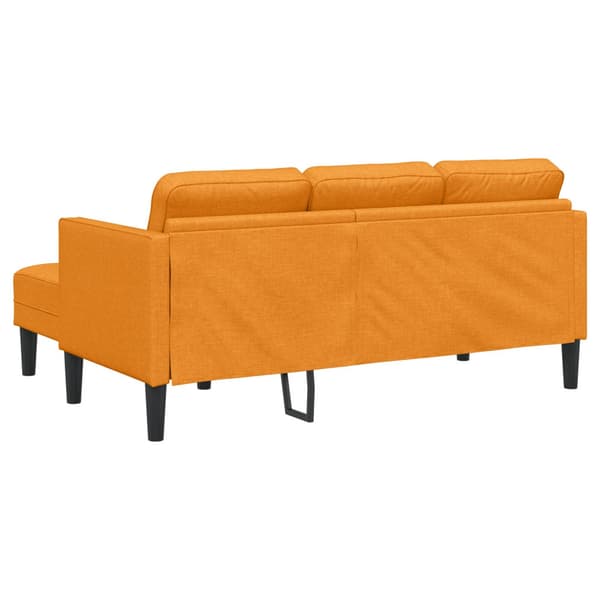 Soffset 2 st Mörkgul Polyester