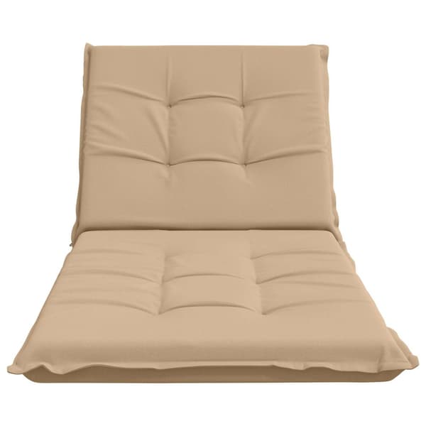 Solstol Kudde GEMERT 100% Polyester Sand 190 x 70 x 9 cm