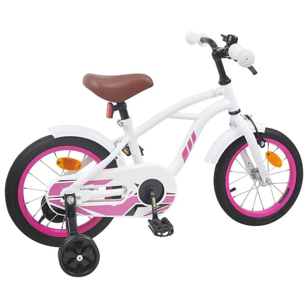 Barncykel 12 Tum för 2-4 åringar Vit