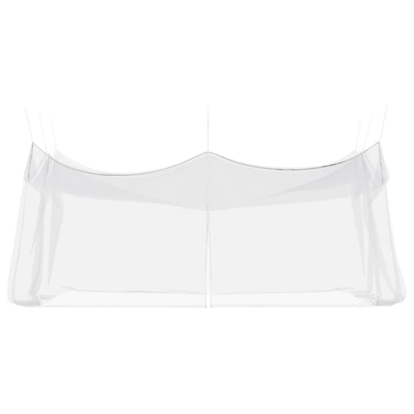 Trädgårdsmyggnät 156 Mesh Vit 3 x 6 x 2,5 m Polyester
