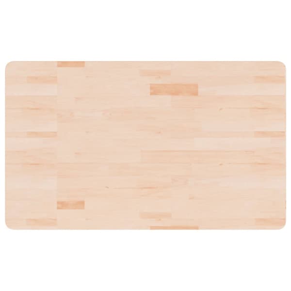 Arbetsbänk 100x60x81,5 cm massiv ek rektangulär