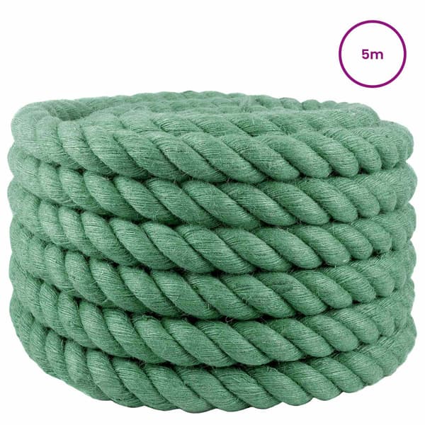 Juterep Grön 100% Tossa jute