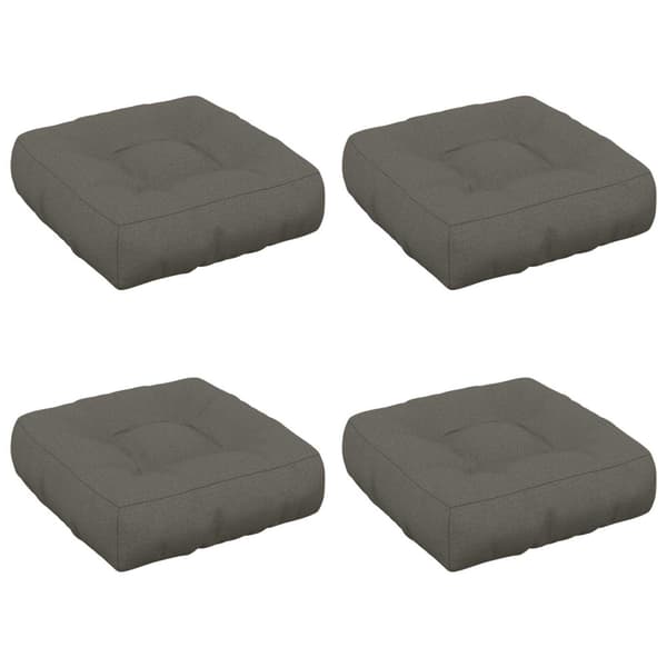 4-delade Sittdynor VIANEN 4 st 100% Polyester Grå
