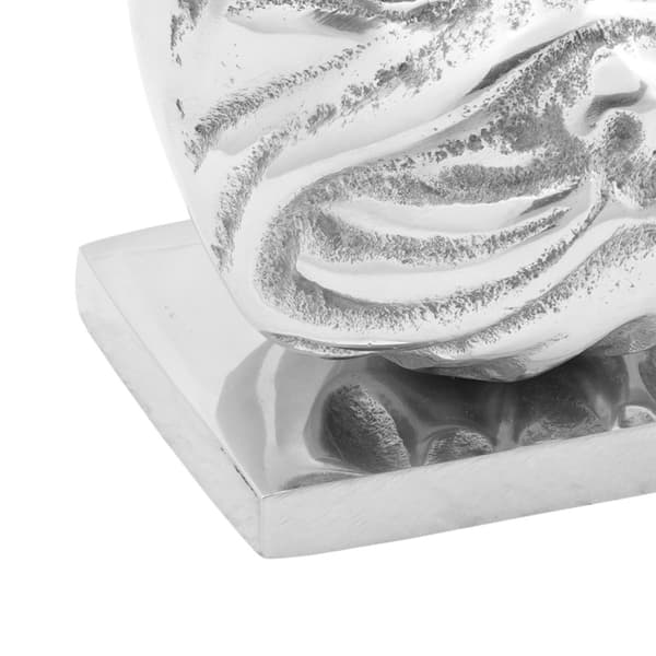 Bokstöd 2 pcs Silver 8 x 12 x 16,5 cm Aluminium