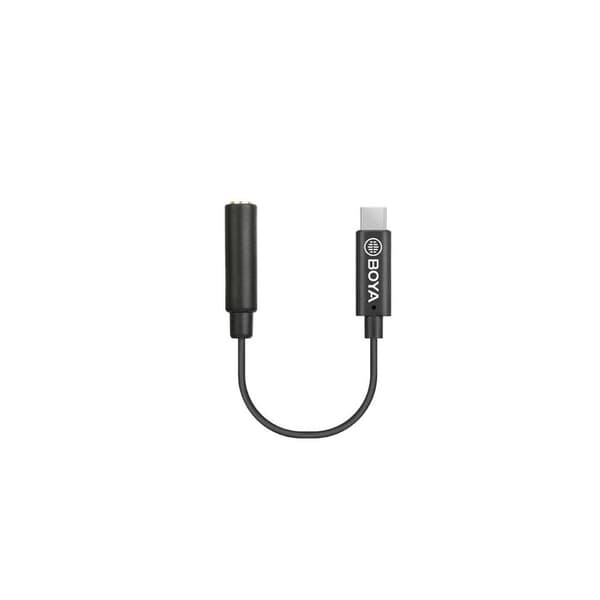 Mikrofondapter USB-C - 3.5mm BY-K4 Hane - Hona TRS